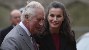 Arte spagnolo in Gran Bretagna, la Regina Letizia a Bishop Auckland con il Principe Carlo