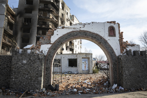 Ucraina, le immagini di Borodyanka liberata dall’occupazione russa