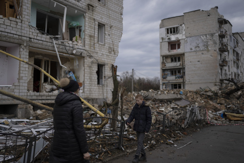 Ucraina, le immagini di Borodyanka liberata dall’occupazione russa