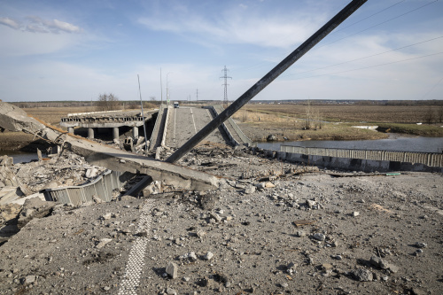 Ucraina, le immagini di Borodyanka liberata dall’occupazione russa