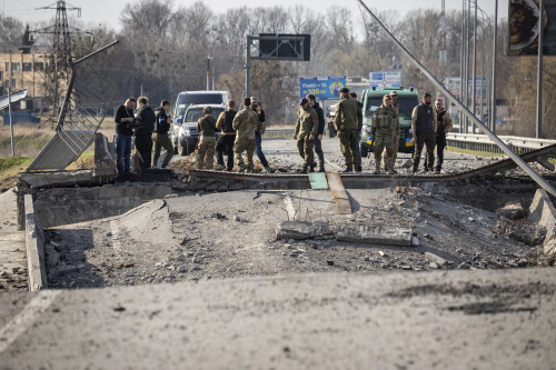 Ucraina, le immagini di Borodyanka liberata dall’occupazione russa