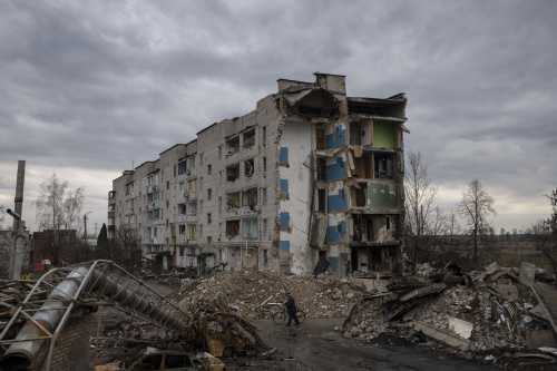 Ucraina, le immagini di Borodyanka liberata dall’occupazione russa