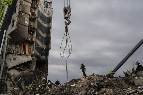 Ucraina, le immagini di Borodyanka liberata dall’occupazione russa