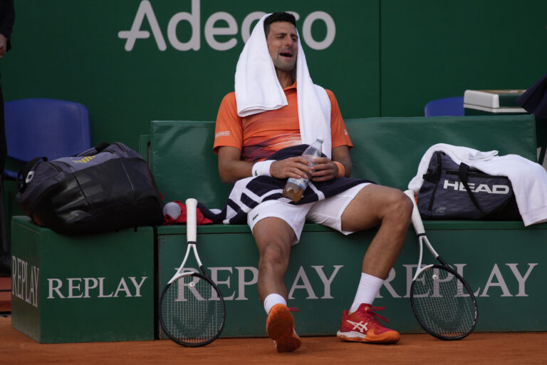 TNovak Djokovic eliminato al primo turno del Torneo di Montecarlo