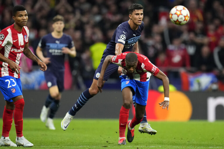 Calcio, Champions: Atletico-ManCity 0-0, gli inglesi di Guardiola volano in semifinale