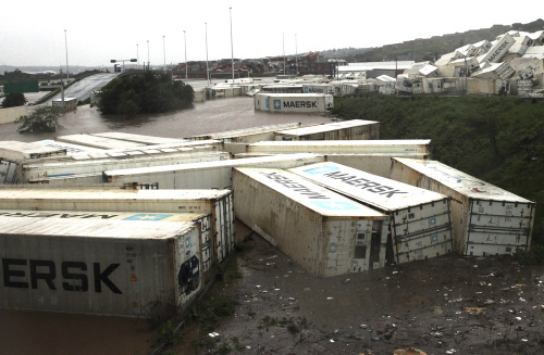 TSud Africa, le disastrose immagini dell’alluvione a Durban