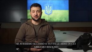 Ucraina, Zelensky: “Russia fonte del male, esercito barbaro e inumano”