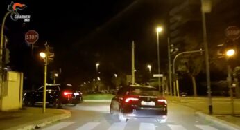 Mafia, 5 arresti a Bari per lesioni e detenzione di armi
