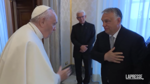 Il Papa riceve Orban in Vaticano