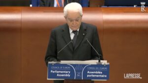 Consiglio d’Europa, Mattarella: “Russia ritiri le truppe dall’Ucraina”