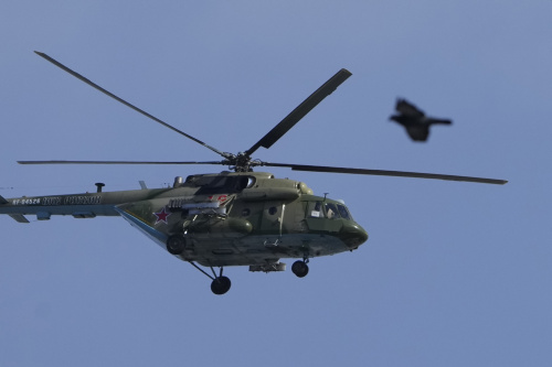 A Mosca le prove per la grande parata militare del 9 maggio, Giorno della Vittoria