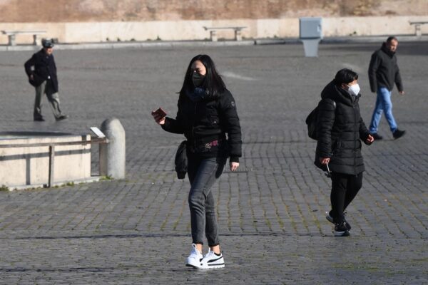 Roma, Fine obbligo mascherine all’aperto