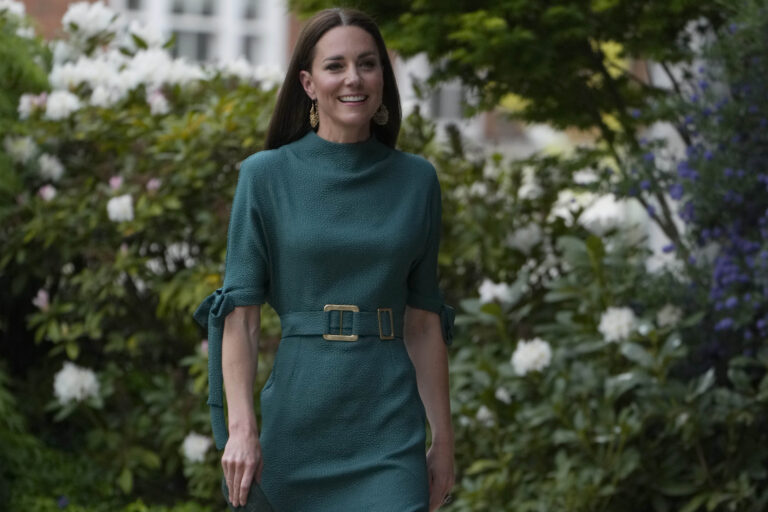 Gb: Kate Middleton al British Fashion Council a Londra