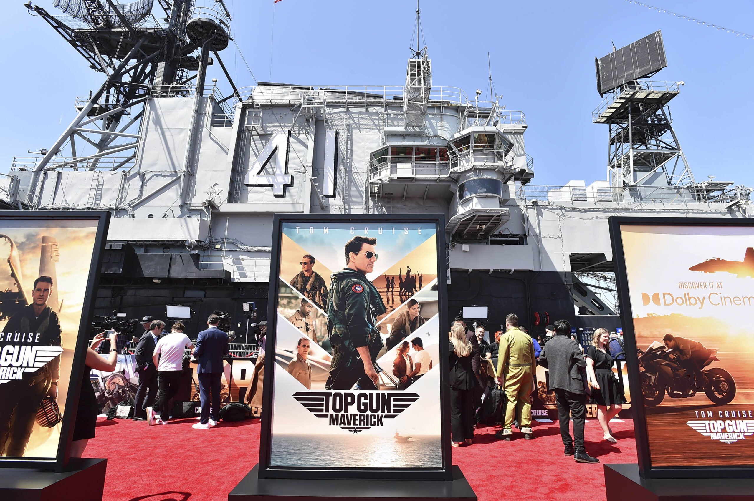 Cinema: parata di stelle a San Diego per l’anteprima di “Top Gun: Maverick”