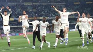 Serie A, il Milan torna in vetta alla classifica