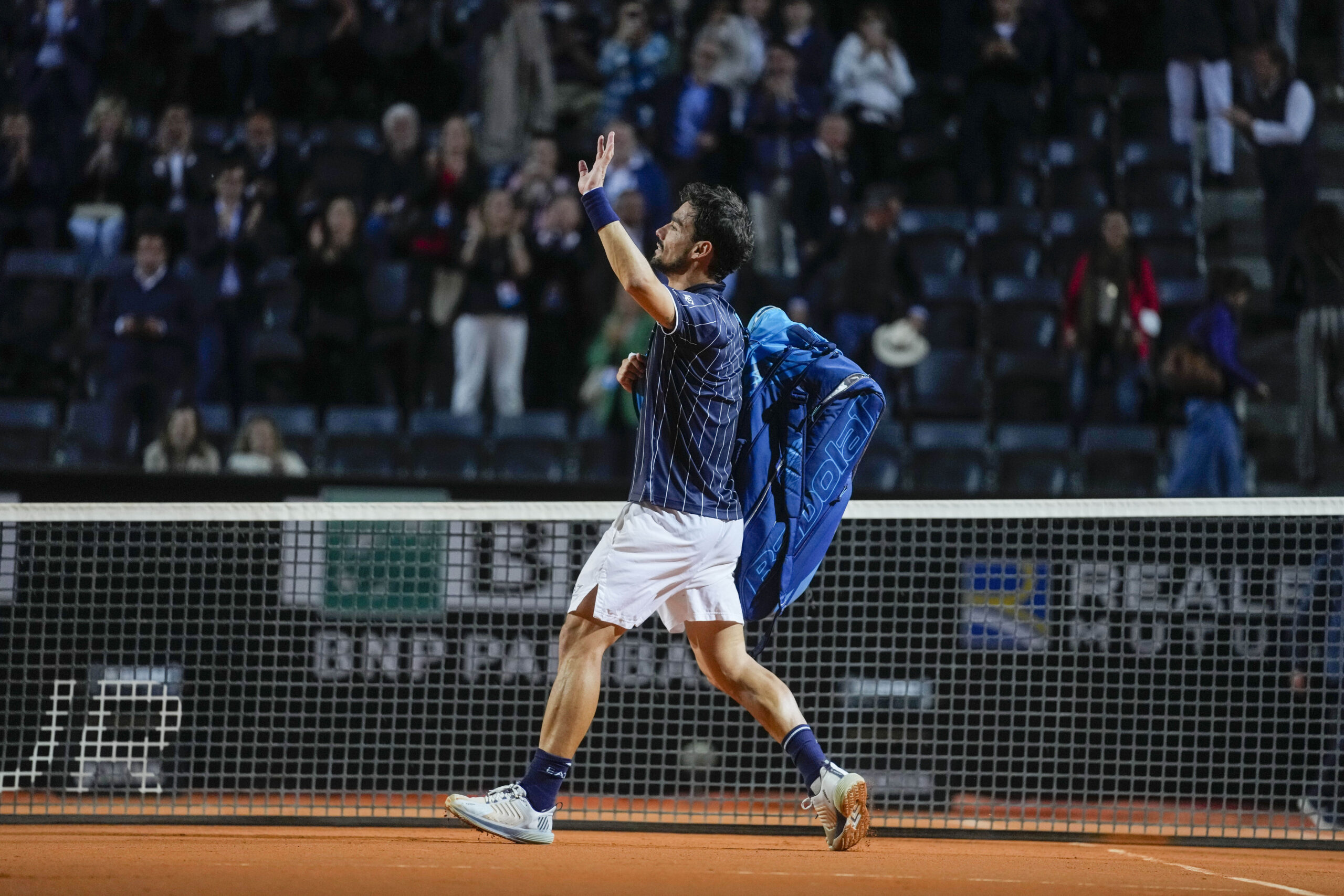 Atp Roma: Sinner si aggiudica derby con Fognini e va agli ottavi – FOTOGALLERY