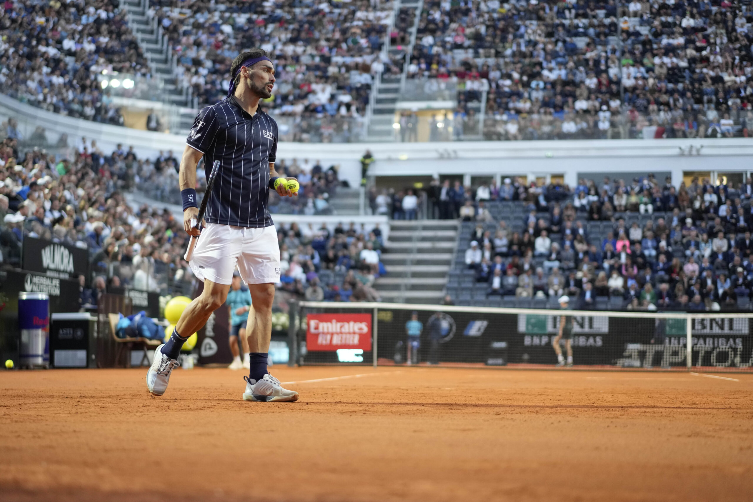 Atp Roma: Sinner si aggiudica derby con Fognini e va agli ottavi – FOTOGALLERY