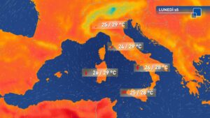 Clima da piena estate sull’Italia dove l’alta pressione subtropicale rimane protagonista per intera settimana