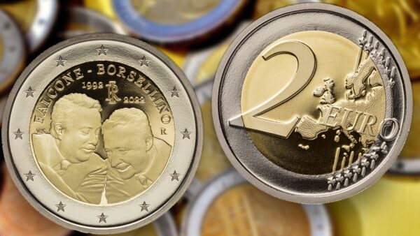 Una moneta da 2 euro per commemorare i Giudici Falcone e Borsellino
