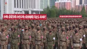 Medici militari per combattere il Covid nella Corea del Nord