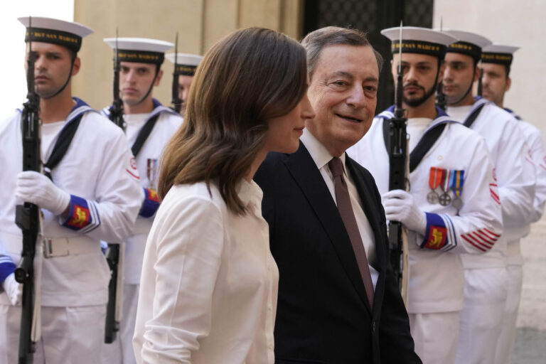 La premier finlandese Marin incontra Draghi a Palazzo Chigi – FOTOGALLERY