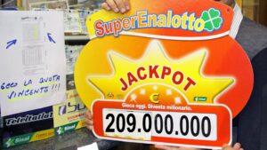 SuperEnalotto: un anno senza ‘6’, jackpot da 209 milioni