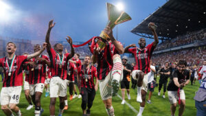 Scudetto Milan: la festa di Reggio Emilia – FOTOGALLERY