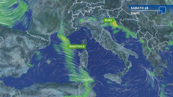 Le previsioni per il weekend: fine settimana autunnale con piogge e temperature giù anche di 20 gradi