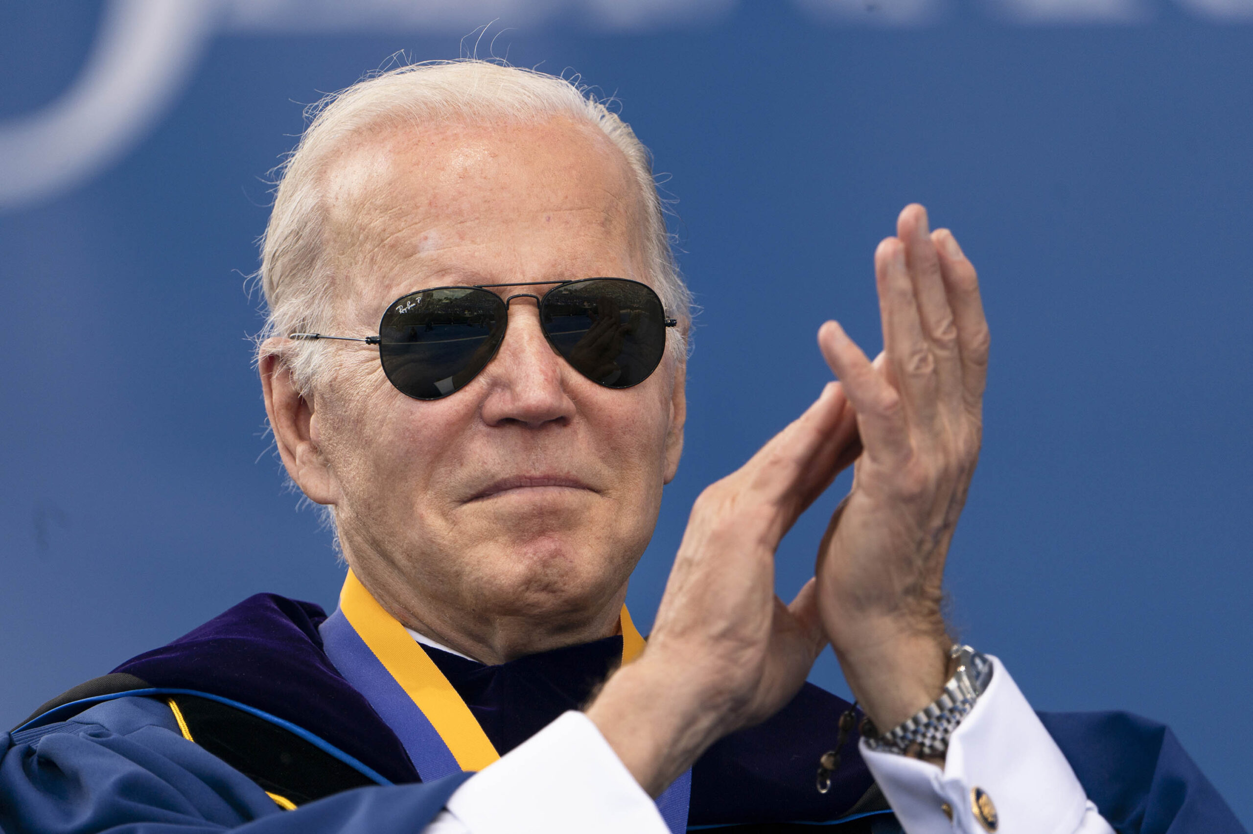 Joe Biden premiato all’università del Delaware – FOTOGALLERY