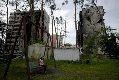 La guerra in Ucraina vista con gli occhi di un bambino – FOTOGALLERY