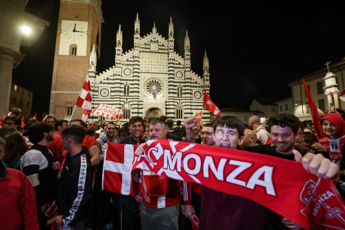 Monza in festa per la promozione in Serie A – FOTOGALLERY