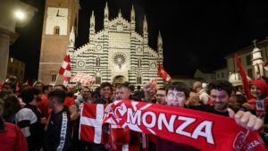 Monza in festa per la promozione in Serie A – FOTOGALLERY