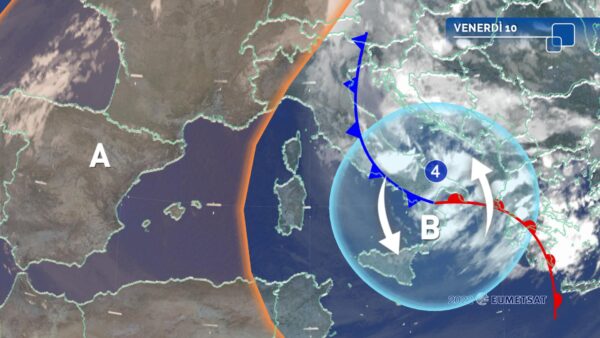 Ultimi episodi di instabilità al centro-sud, nel fine settimana deciso miglioramento