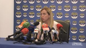 Elezioni, Meloni: “Se fossi in Lega e Forza Italia lascerei il governo”