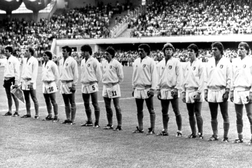 14 giugno 1982: quarant’anni fa il debutto dell’Italia al Mondiale spagnolo – FOTOGALLERY