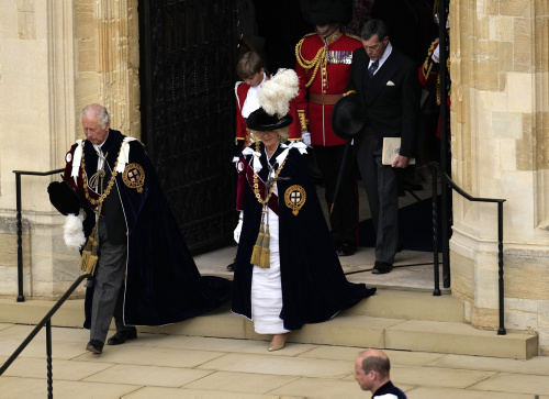 I reali inglesi al Garter service al castello di Windsor – FOTOGALLERY