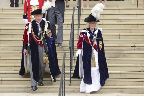 I reali inglesi al Garter service al castello di Windsor – FOTOGALLERY