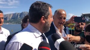Palermo, Salvini: “C’è un buco di bilancio lasciato dalla sinistra di qualche centinaia di milioni di euro”