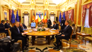 Zelensky vede Draghi, Macron, Scholz e Iohannis