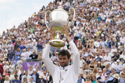 Berrettini al Queen’s: le immagini del trionfo azzurro – FOTOGALLERY