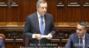 Ucraina, Draghi: “Una tragedia umanitaria causata della Russia, non delle sanzioni”