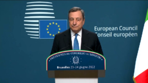 Gas, Draghi: “Dipendenza dalla Russia scesa da 40 a 25%”