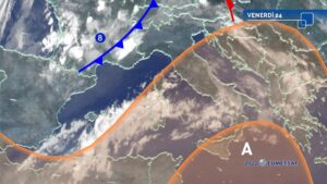 L’anticiclone insiste sulle regioni del sud e in Sicilia mentre al Nord è in leggera flessione. Da domenica nuova ondata di caldo con punte da 40°