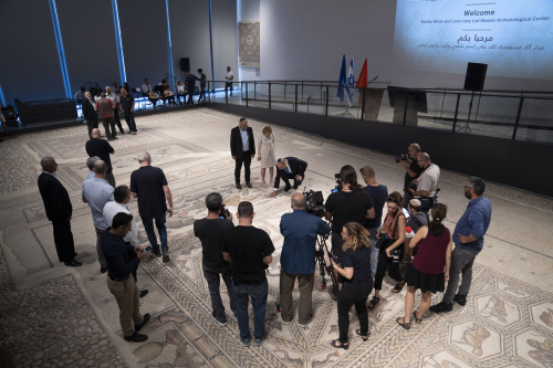 Splendidi mosaici romani esposti in Israele. Erano in tournée nei musei più importanti del mondo – FOTOGALLERY