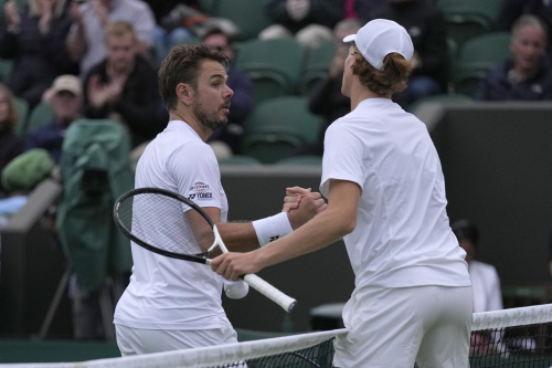 Wimbledon : Sinner batte Wawrinka e coglie la prima vittoria sull’erba – FOTOGALLERY