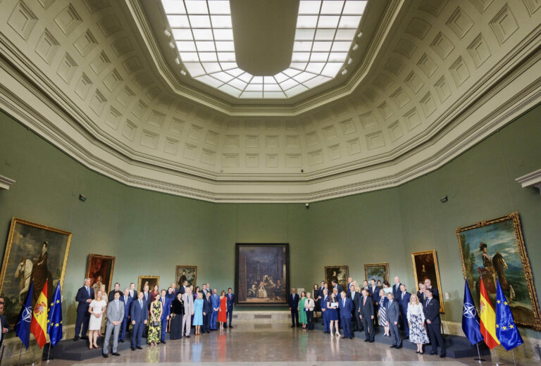 I leader del vertice Nato in visita al museo del Prado di Madrid – FOTOGALLERY