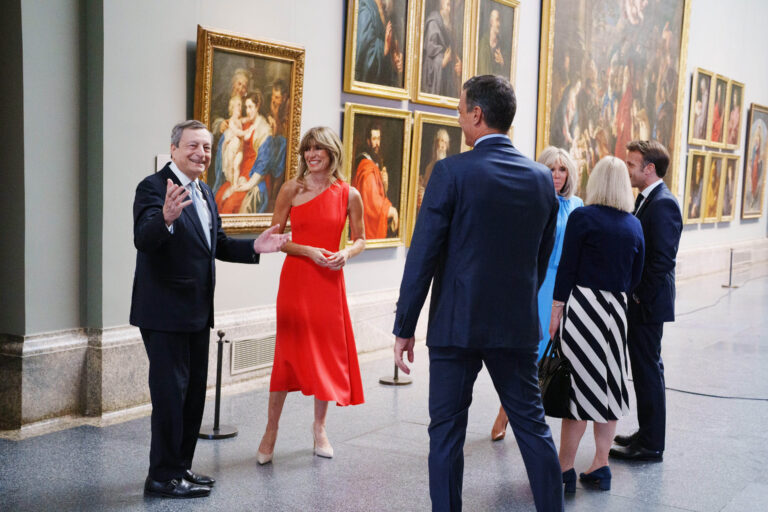 I leader del vertice Nato in visita al museo del Prado di Madrid – FOTOGALLERY