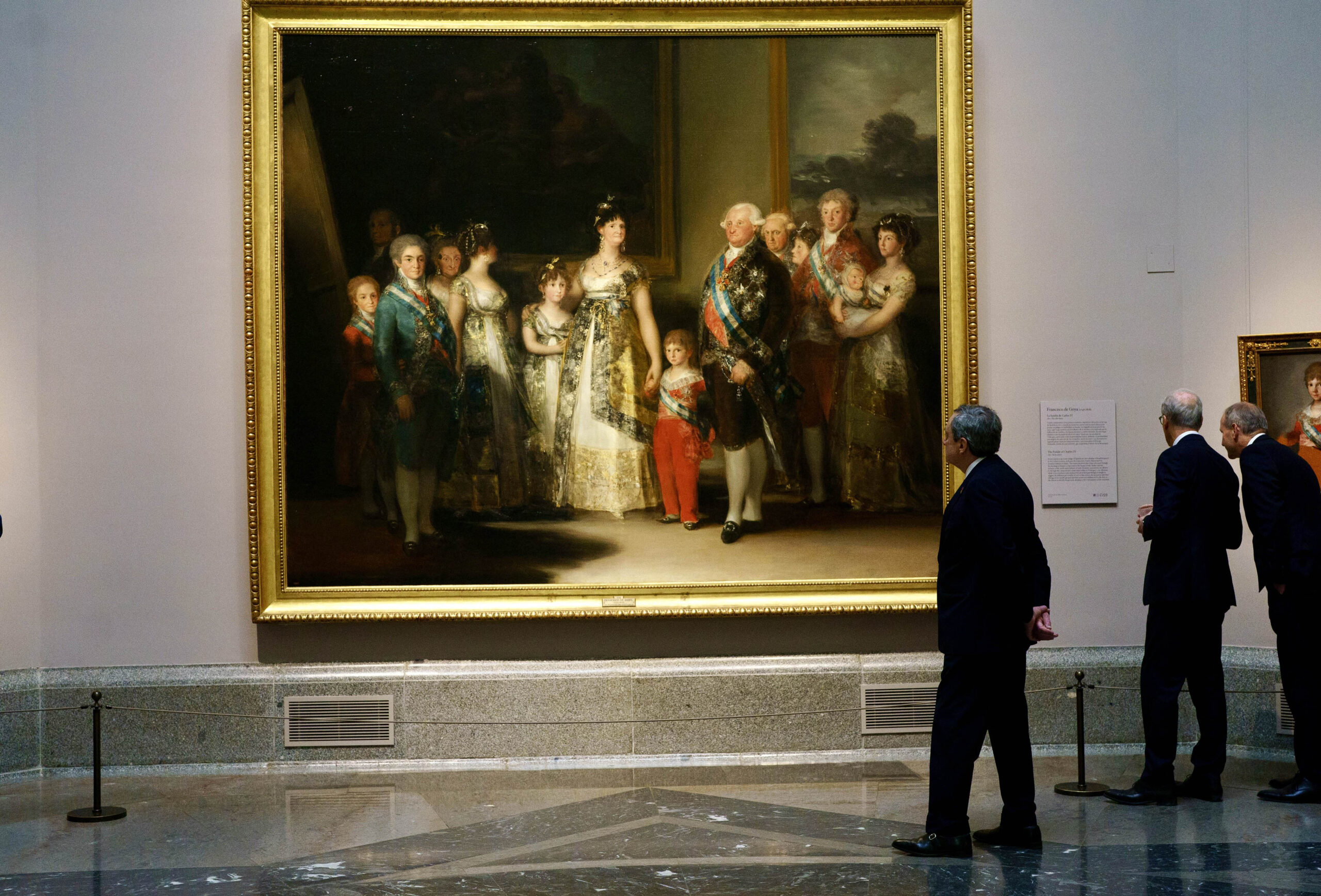 I leader del vertice Nato in visita al museo del Prado di Madrid – FOTOGALLERY