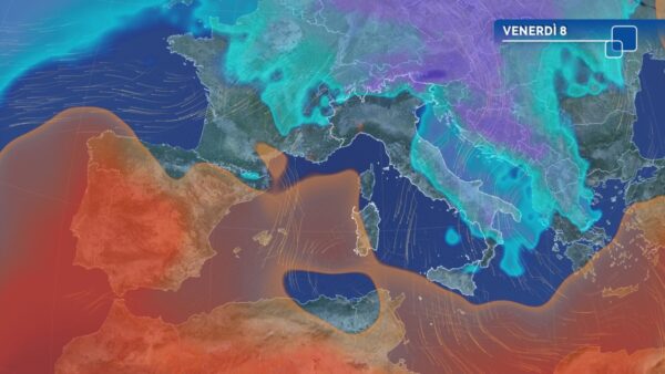 Finisce la terza ondata di caldo: fronte freddo sull’Italia favorisce rinfrescata e temporali