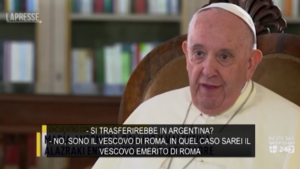 Papa Francesco: “Se rinunciassi, resterei a Roma come vescovo emerito”
